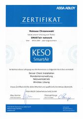 Zertifikat KESO SmartAir network