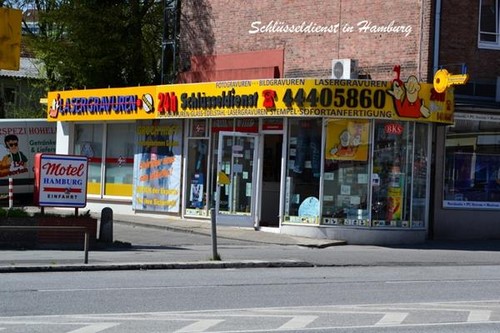 Ansicht Laden von Außen